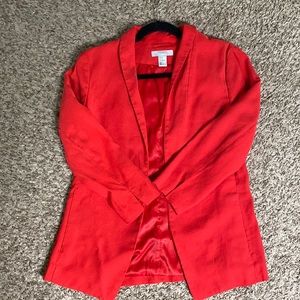 RED H&M BLAZER
